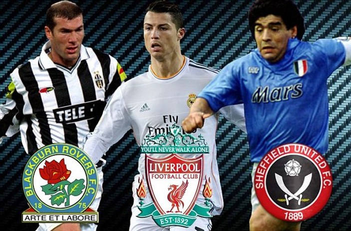 Zidane Ronaldo ve Maradona'yı istemeyen kulüpler