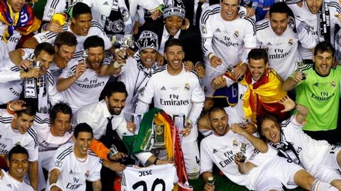 Barcelona'yı yenen Real Madrid Kral Kupası'nı kazandı
