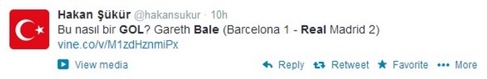 Gareth Bale'den Barcelona'ya şahane gol