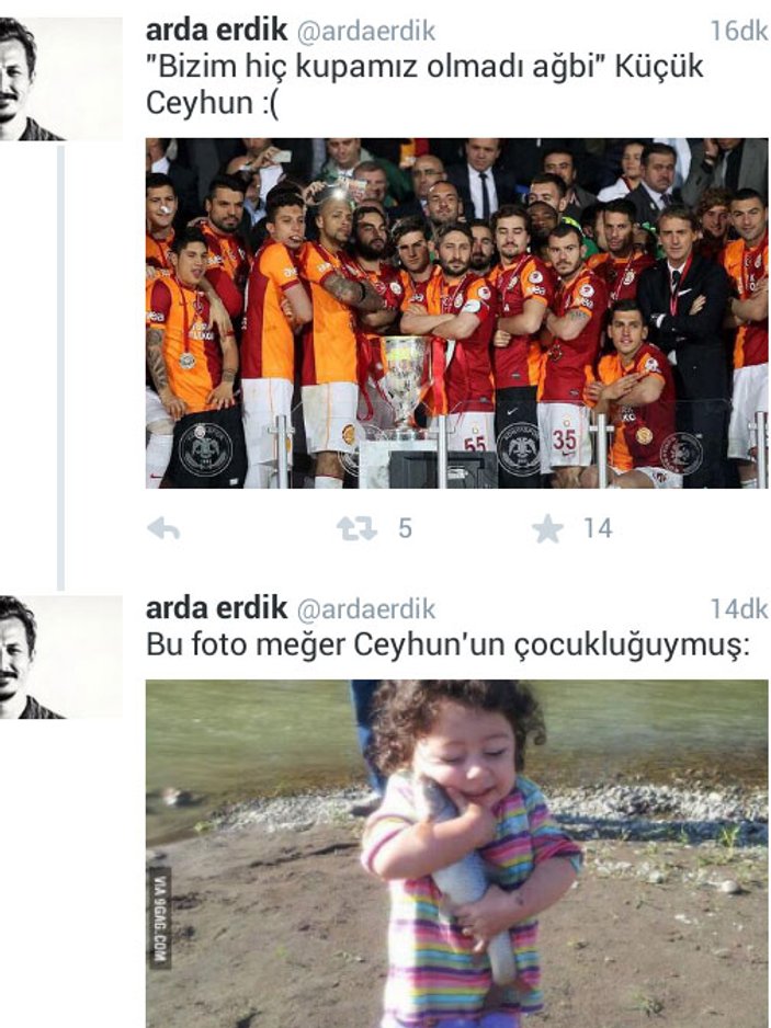 Sosyal medyada Türkiye Kupası geyikleri