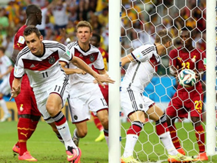 Dünya Kupası'nda Almanya ile Gana berabere kaldı