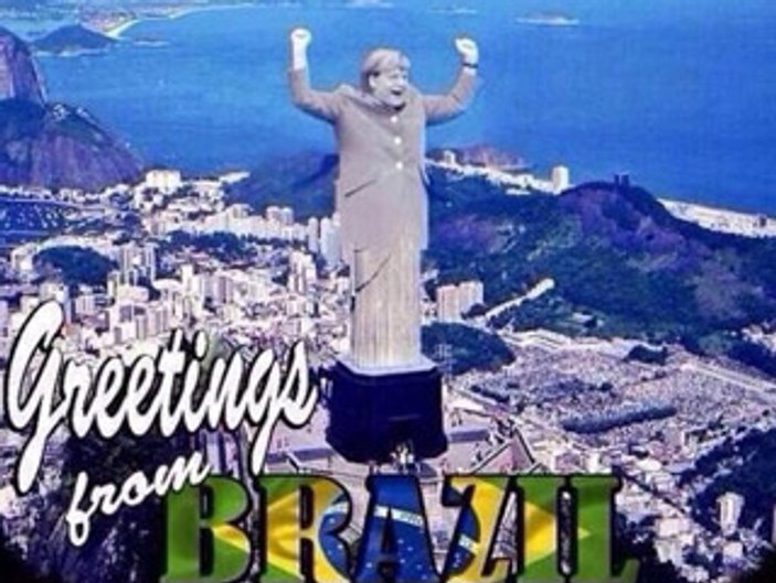 Sosyal medyada Brezilya - Almanya maçı geyikleri