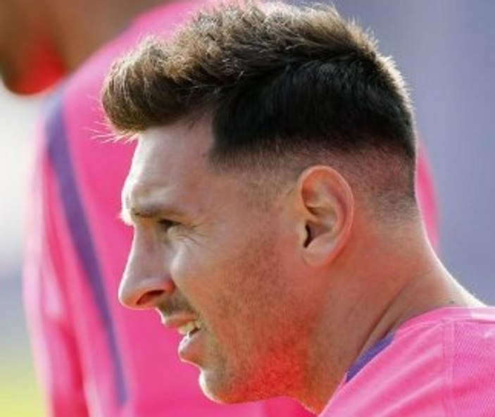 Messi'nin yeni saç stili