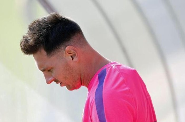 Messi'nin yeni saç stili