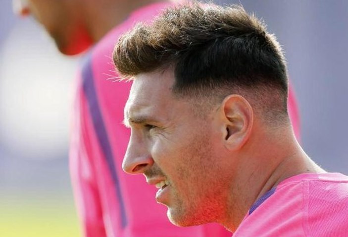 Messi'nin yeni saç stili