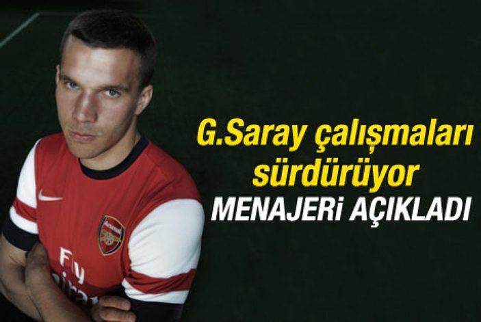 Podolski'nin Türk temsilcisinden Galatasaray açıklaması