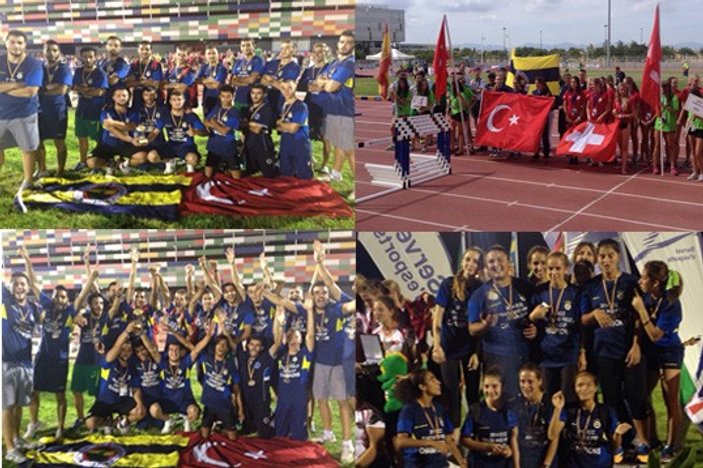 Fenerbahçe atletizmde Avrupa şampiyonu