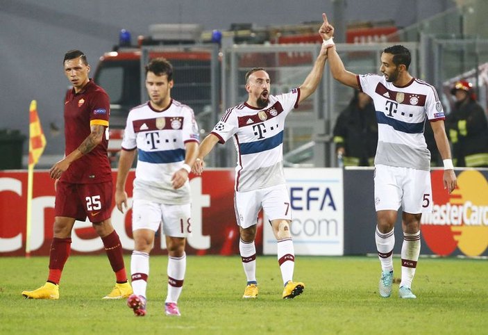 Bayern Münih Roma'yı 7-1 yendi