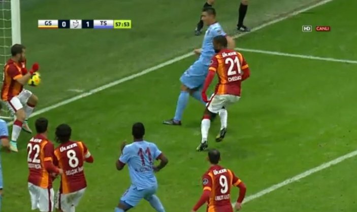 Trabzonsporlular'dan penaltı itirazı