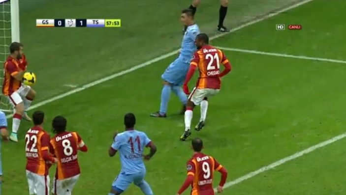 Trabzonsporlular'dan penaltı itirazı