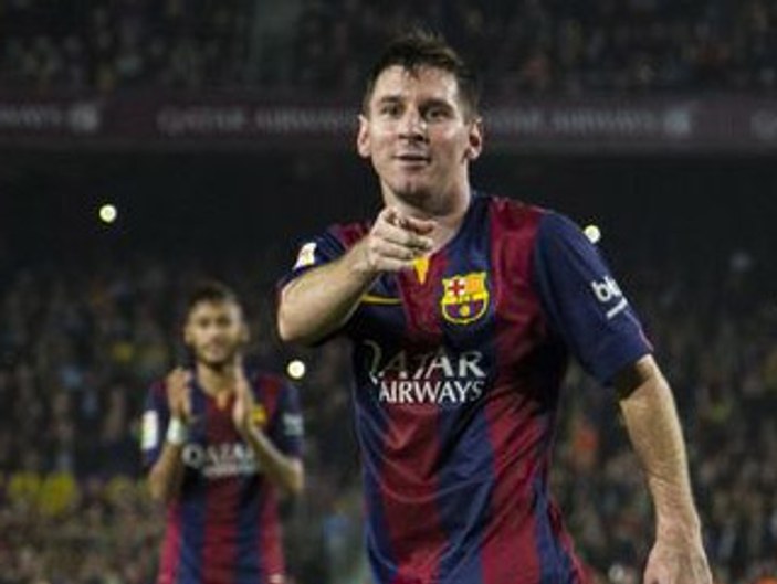 Messi İspanya'nın en golcü futbolcusu oldu