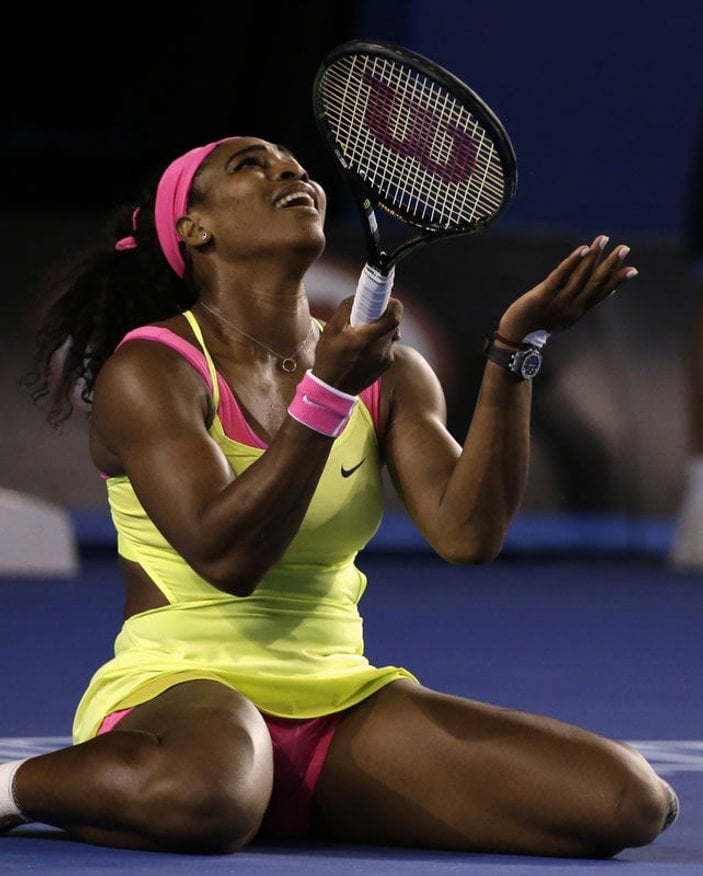 Avustralya Açık'ta Serena Williams şampiyon oldu