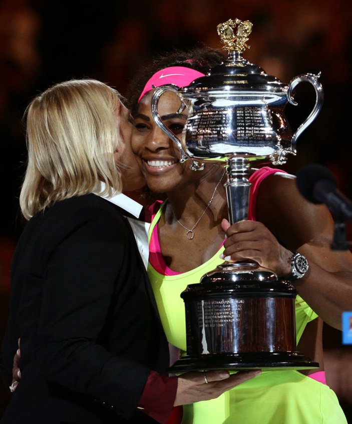 Avustralya Açık'ta Serena Williams şampiyon oldu