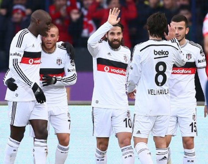Beşiktaş Ankara'da Mersin'i mağlup etti