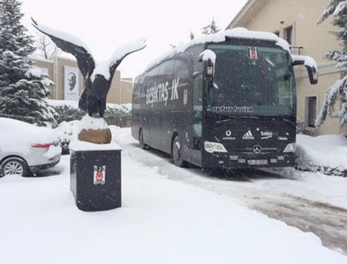 Beşiktaş'tan UEFA'ya kar yazısı