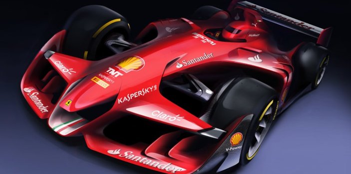 Geleceğin F1 aracı tanıtıldı