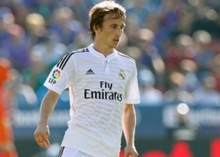 Real Madrid'de Luka Modric sevinci