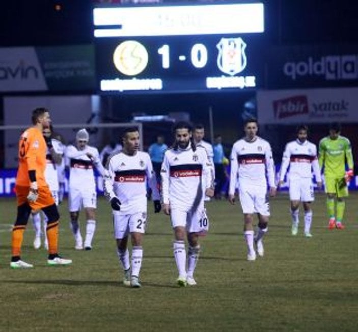 Eskişehirspor Beşiktaş'ın deplasman serisini bitirdi