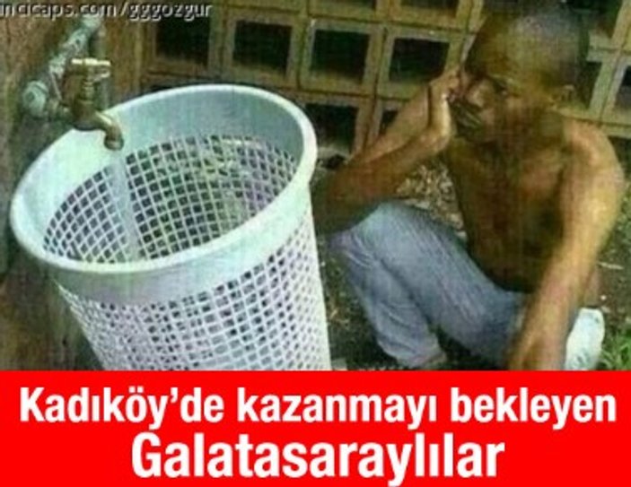 Fenerbahçe-Galatasaray derbisi capsleri