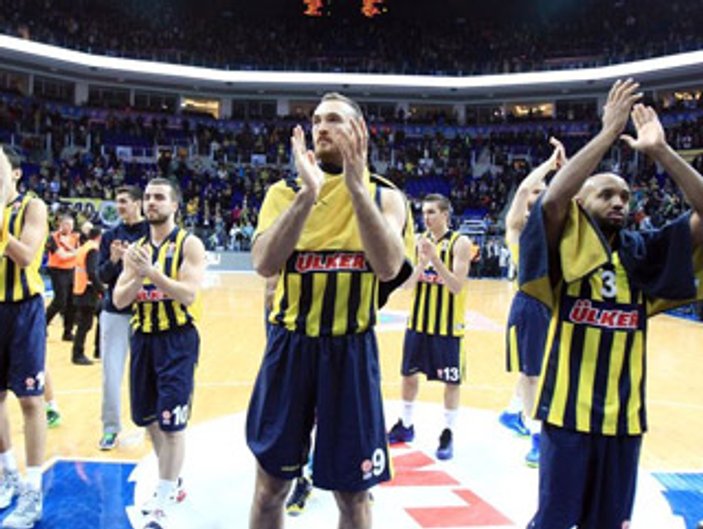 Fenerbahçe Ülker Avrupa Ligi'nde çeyrek finalde