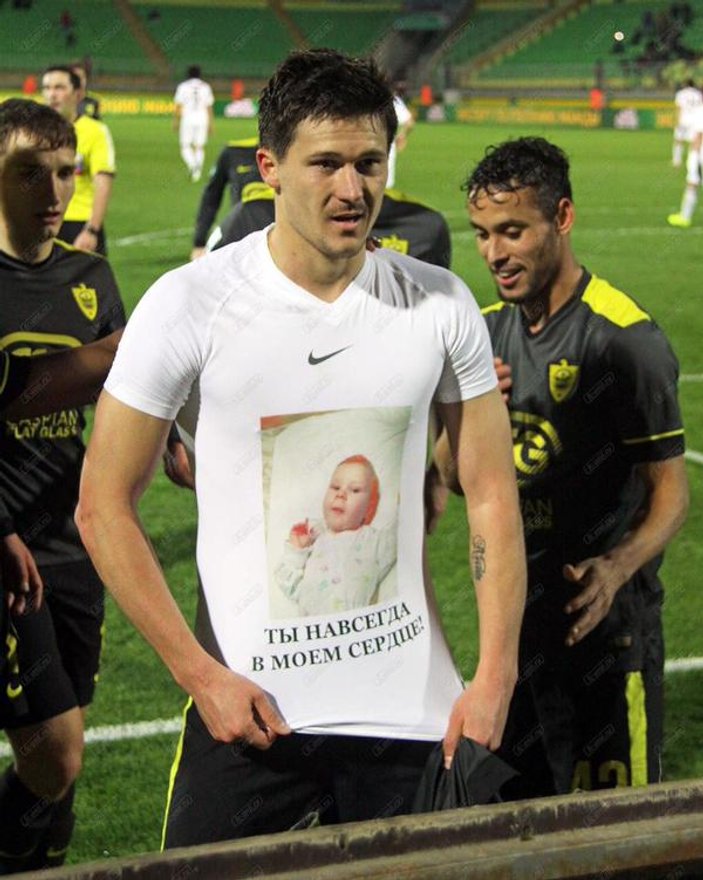 Maksimov attığı golü 3 yaşında ölen kızına hediye etti