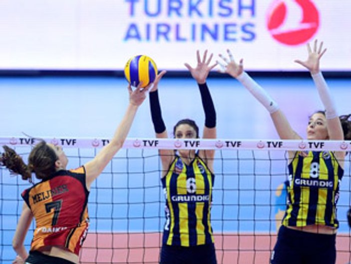 Fenerbahçe bayan takımı voleybolda şampiyon