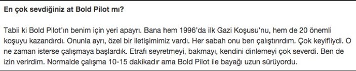 Şampiyon at Bold Pilot öldü