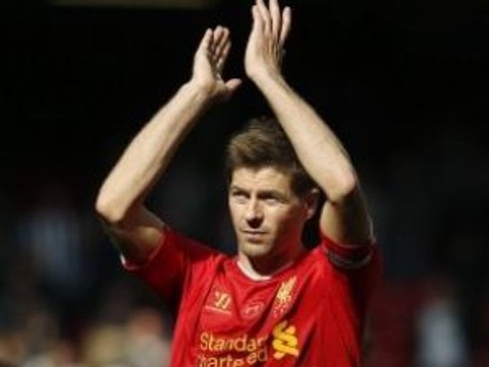 Steven Gerrard Liverpool'a veda ediyor