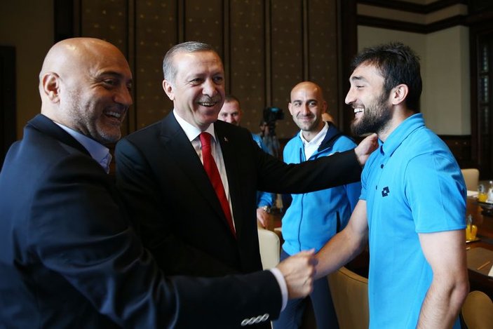 Çaykur Rizespor'dan Recep Tayyip Erdoğan'a ziyaret