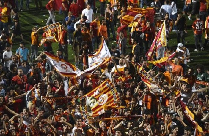 Galatasaray'ın şampiyonluk kutlamalarından kareler