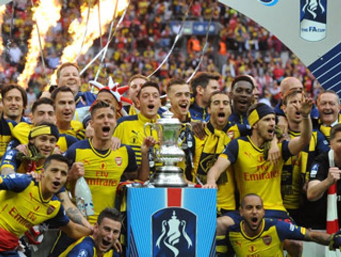 Arsenal FA Cup'ın sahibi