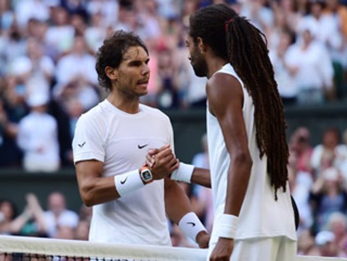 Rafael Nadal Wimbledon'da Dustin Brown'a elendi