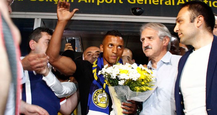Fenerbahçe'nin yeni transferi Nani İstanbul'da