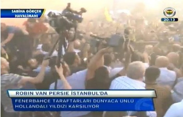 Robin van Persie İstanbul'da