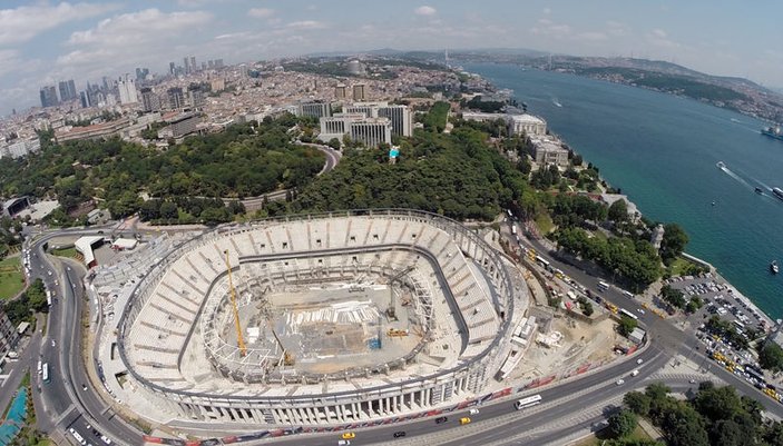 Vodafone Arena'da çalışmalar durduruldu