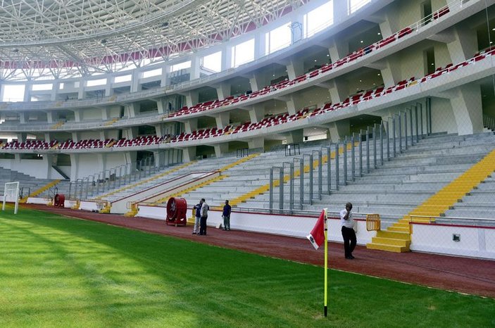 Yeni Antalya Stadı'nda sona gelindi