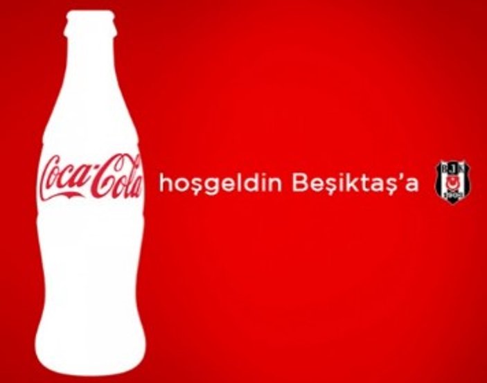Coca-Cola Beşiktaş'a sponsor oldu