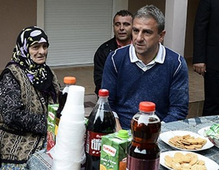 Hamza Hamzaoğlu köyünü ziyaret etti