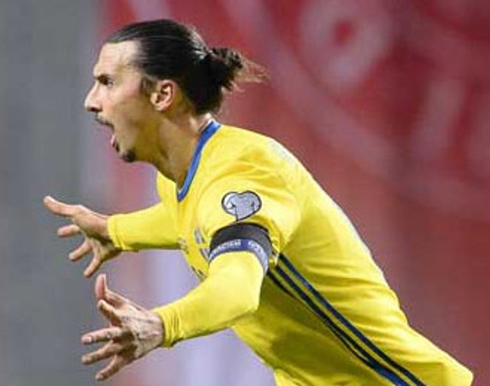 İsveç'in gol makinesi Ibrahimovic