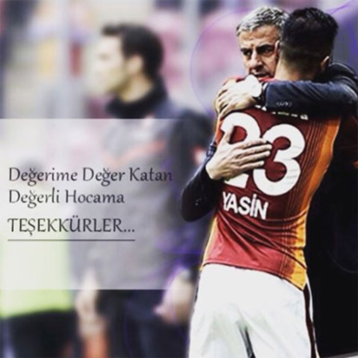 Podolski ve Yasin'den Hamzaoğlu'na vefa