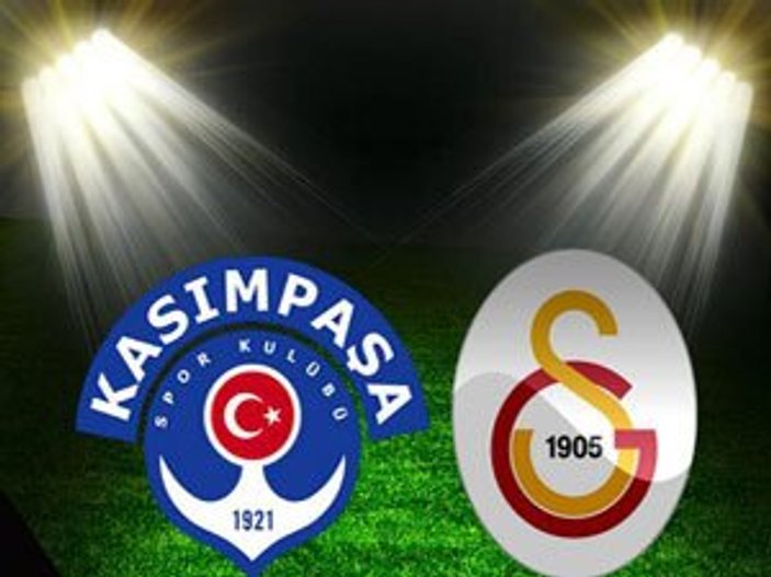 Kasımpaşa-Galatasaray maçı muhtemel 11'leri