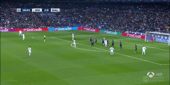 Ronaldo'nun Malmö'ye attığı frikik golü - İZLE