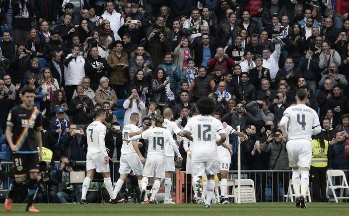 Real Madrid acımadı tam 10 gol attı