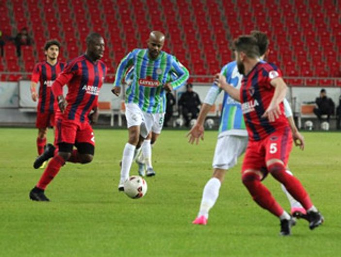 Mersin İdmanyurdu kupada Çaykur Rizespor ile yenişemedi