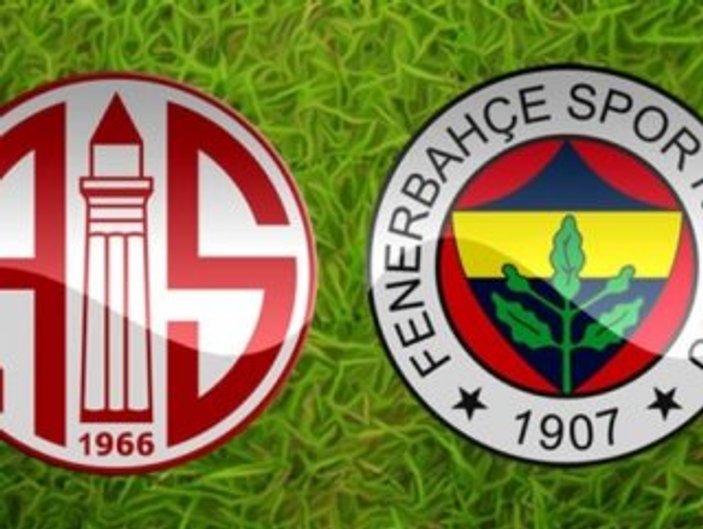 Antalyaspor-Fenerbahçe maçı muhtemel 11'leri