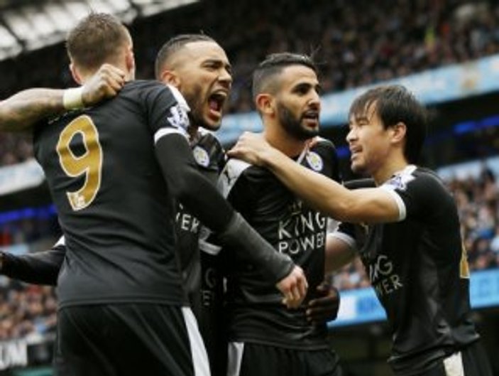 M.City'yi yenen Leicester şampiyonluğa koşuyor
