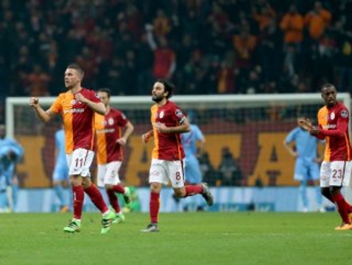 Olaylı maç Galatasaray'ın