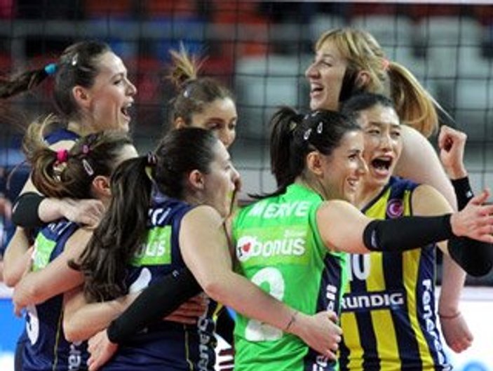 Fenerbahçe Grundig Şampiyonlar Ligi'nde çeyrek finalde