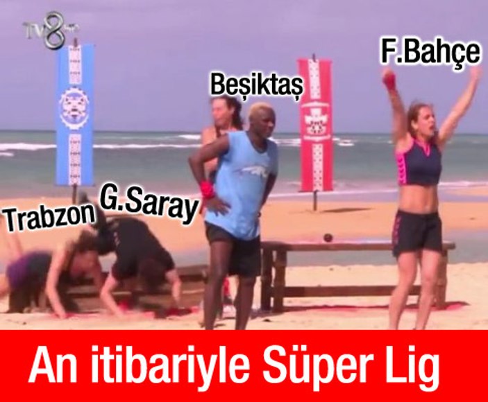 Fenerbahçe-Beşiktaş maçı capsleri