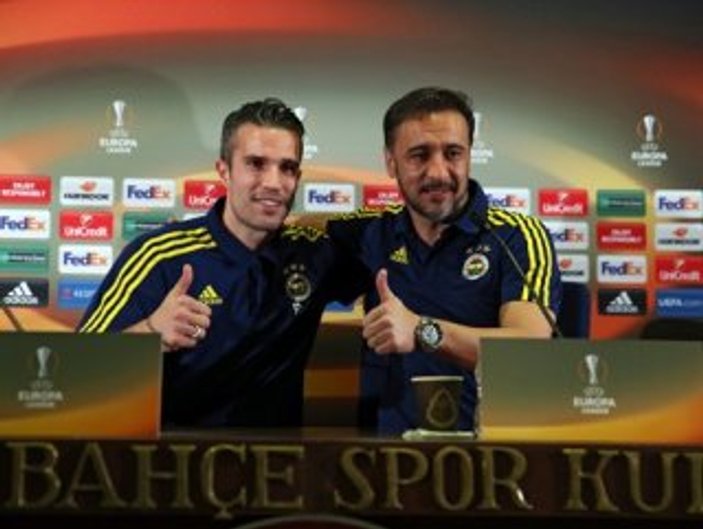 Pereira ve Persie Braga maçı öncesi konuştu